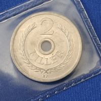 1972. 2 FILLÉR ! FORGALMI SORBÓL ! NEM VOLT FORGALOMBAN !  UNC !   (2002)