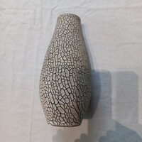 Repesztett vázas kerámia váza 18 cm