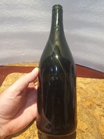 Retro dombornyomott hosszúnyakú sörösüveg polgári serfőzde kőbánya 0,70 l szép állapotban