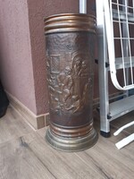 Antik réz esernyőtartó