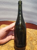 Retro dombornyomott hosszúnyakú sörösüveg polgári serfőzde kőbánya 0,45 l szép állapotban