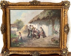 Ács Ágoston festméy - 60cm x 80cm