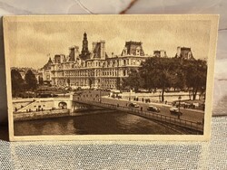KIÁRUSÍTÁS!!! HOTEL DE VILLE PARIS POSTATISZTA KÉPESLAP!
