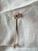 Antik arany bross, nyakkendőt, 1,7 gramm