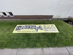 Tankcsapda 2004.12.29 Debrecen Főnix csarnok - Reklám molinó