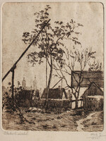 Oláh István: Libakerti részlet (Debrecen), 1935