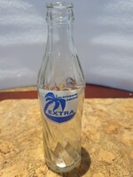 Retro extra szénsavas üdítős üveg szép állapotban szocreál palack