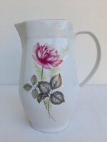 Alfoldi bazsarozsas porcelan kancso
