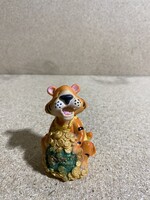 Régi kerámia tigris figura. 4278
