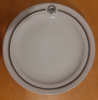 Zsolnay Bányász Gyógyüdülő Hévíz felirat logó tányér 19,2 cm