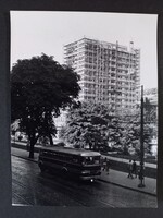 Régi  fotó Budapest, a 19-es busz vonalán  1960-es évek