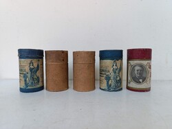 Fonográfhenger gramofon tartozék antik fonográf henger diktafon 5 darab Edison 466 1682