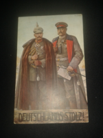 II. Vilmos és Hindenburg. Németország büszkesége! képeslap