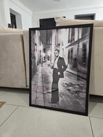 Helmut Newton Le Smoking by Yves Saint Laurent litográfia , kép, fénykép