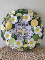 "Limonádé" ajtódísz/ajtókopogtató