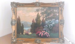 (K) Tordai Székely Mihály festmény 97x76 cm kerettel