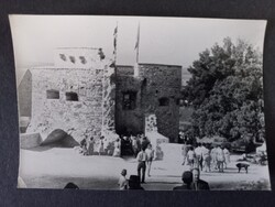 Régi fotó a Sárospataki Vár az 1960-as években