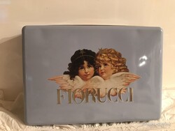 DOBOZ - FÉM - FIORUCCI - NEW YORKBÓL - 26 x 18 x 5 cm - RETRO - HIBÁTLAN