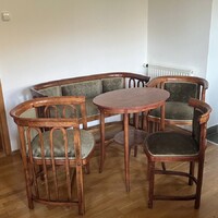 Eladó Mundus Thonet Ülőgarnitúra - Felújított, Újrakárpitozott, Kiváló Állapotban!