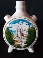 Zsolnay porcelán kulacs 1920 as évek hibátlan