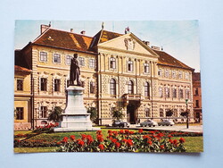 Képeslap (65) - Szombathely - Megyei Tanácsház 1960-as évek - (Foto: Horváth Zoltán)