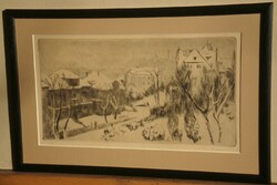 Breznay József (1916-2012) : Tél / Tabán