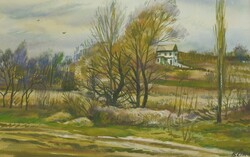 Bóka Dezső (1935 - ) : Őszi táj