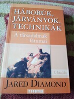 Jared Diamond: Háborúk, járványok, technikák című könyv eladó!