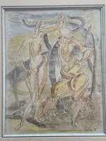Hincz Gyula - korai akvarell