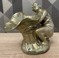 1 Ft-ról induló Zsolnay Mack Lajos figurális gyűjtemény egyesével! Extra ritka, mindegyik hibátlan!