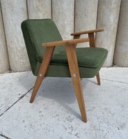 Mid Century Chierowsky fotel, felújított Ingyen szállítással!