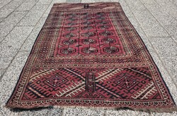 Antik Türkmén chuval yomud kézi csomózású szőnyeg ALKUDHATÓ