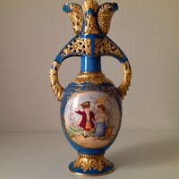 FISCHER IGNÁC VÁZA 39 CM.  - HIBÁTLAN