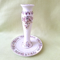 Zsolnay porcelán gyertyatartó