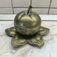 Antique Copper Apple, Bonboniere for Sale! 20 cm, 12 x 10 cm