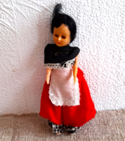 Retro alvós baba 18 cm