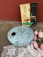 Gyönyörű retro nagyobb méretű  Ikebana váza Gyűjtői mid-century modern  lakásdekoráció hagyaték