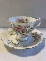 Vintage Royal Albert 'Moss Rose'' teás csésze és csészealj!