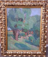 Germány Elemér (1890-1916) Szolnoki Táj