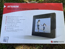 AGFA retró digitális képkeret eredeti dobozában új állapotban