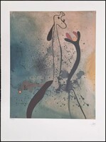 Joan Miro - Femme Assise - litográfia 57x78 cm