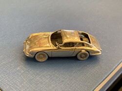 Ezüst miniatűr Porsche, olasz 925-ös finomságú ezüstből