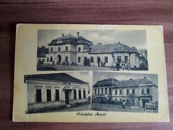 Régi képeslap, Ács, bélyegezve 1960-ban