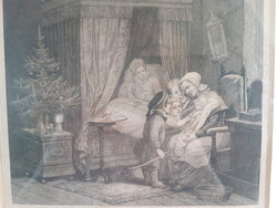 Antik, 18-19.századi metszetek -egyforma--keretben - ( újra paszpartúzva)-- életképek  eladók----