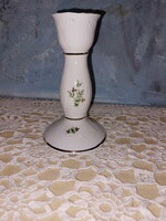 Hollóházi Erika mintás porcelán gyertyatartó