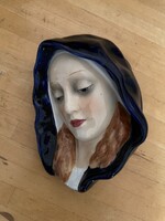 Madonna fej Goebel Art Deco 1920-1930 körül