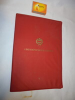 "A Magyar Népköztársaság Kitüntetése - Munka érdemrend ezüst fokozata" - 1967 - szocialista emlék