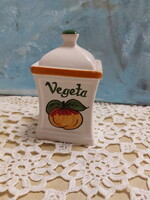 Fűszertartó, fűszeres vegeta felirattal
