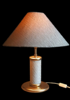Vintage Hollywood regency Kari design szövet asztali lámpa ALKUDHATÓ