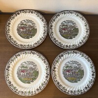 Myotts Country Life Angol porcelán lapostányér/kínáló tál 31 cm﻿﻿